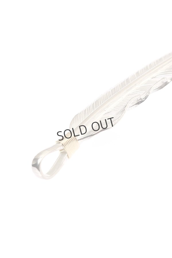 画像5: {SOLD}Taro Washimi タロウ ワシミ 鷲見太郎 L feather K18 top 02{-BAA} (5)