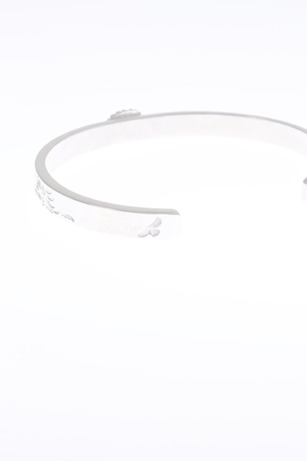 画像5:  {SOLD} Taro Washimi タロウ ワシミ 鷲見太郎 Ｍ arabesque design 5mm bangle/amethyst5×7/5×7 cup {-BAA}  :WT-202112-30-F  (5)