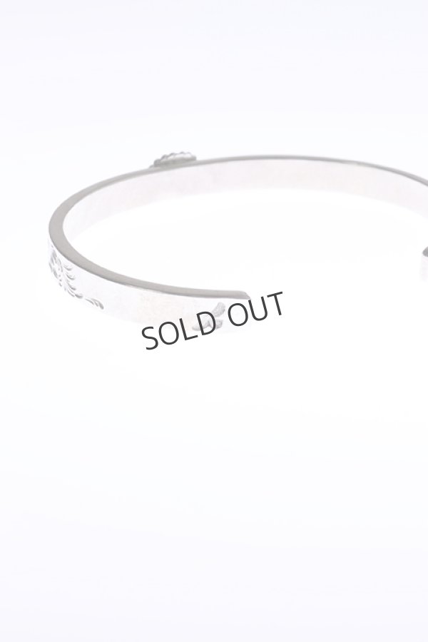 画像5: {SOLD}Taro Washimi タロウ ワシミ 鷲見太郎 M arabesque design 5mm bangle/amethyst5×7/5×7 cup{-BAA} (5)