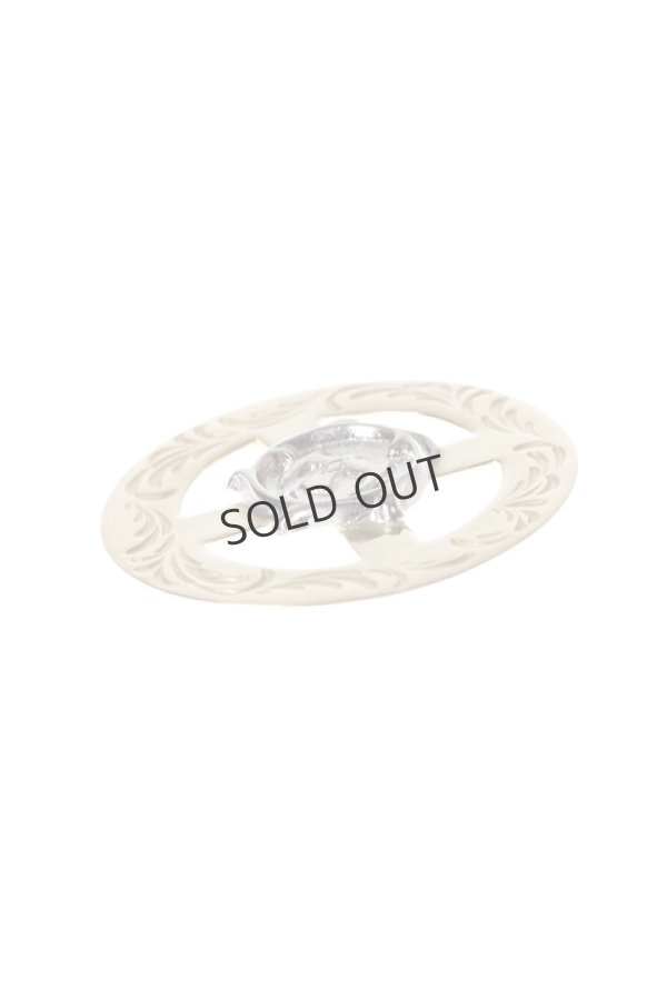 画像5: {SOLD}Taro Washimi タロウ ワシミ 鷲見太郎 1MW-A-YG 唐草 K18 medicine wheel / 1AEM-PT arabesque Pt900 eagle metal{-BBA} (5)