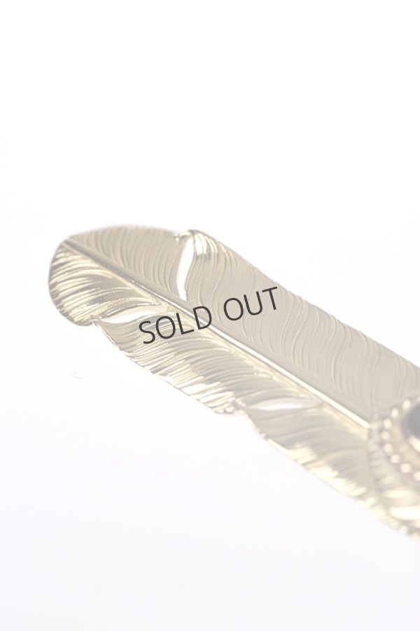 画像3: {SOLD}Taro Washimi タロウ ワシミ 鷲見太郎 M K18 feather/CUT GARNET/K18 heart feather{-BCA} (3)