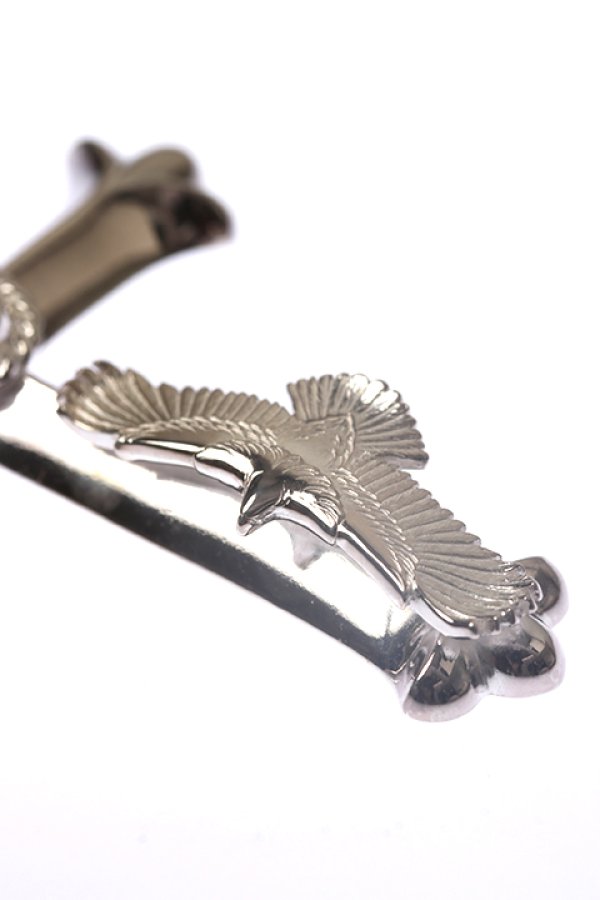 画像3: Taro Washimi タロウ ワシミ 鷲見太郎 cross pendant/eagle/MOON STONE{-BCA} (3)