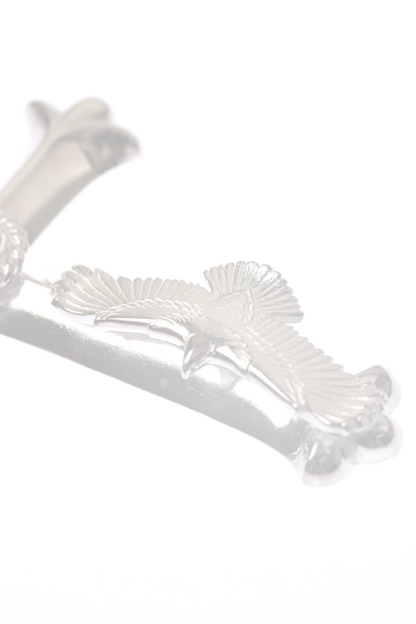 画像3:  {SOLD} Taro Washimi タロウ ワシミ 鷲見太郎 cross pendant／eagle／rainbow topaz {-BCA}  :WT-202308-08-F  (3)