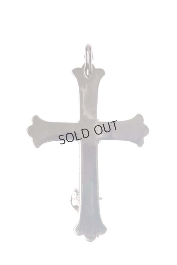 画像5: {SOLD}Taro Washimi タロウ ワシミ 鷲見太郎 cross pendant/eagle/rainbow topaz{-BCA} (5)