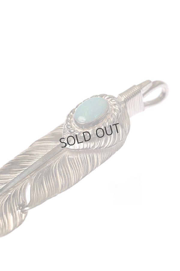 画像2: {SOLD}Taro Washimi タロウ ワシミ 鷲見太郎 feather{-BCA} (2)