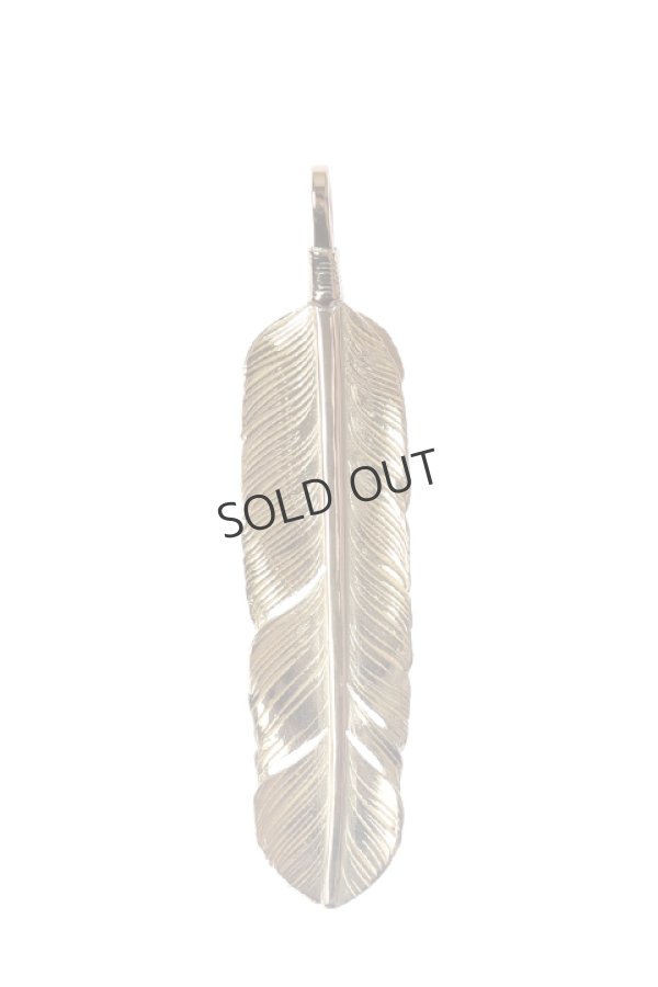 画像5: {SOLD}Taro Washimi タロウ ワシミ 鷲見太郎 M K18 feather/CUT GARNET/K18 heart feather{-BCA} (5)