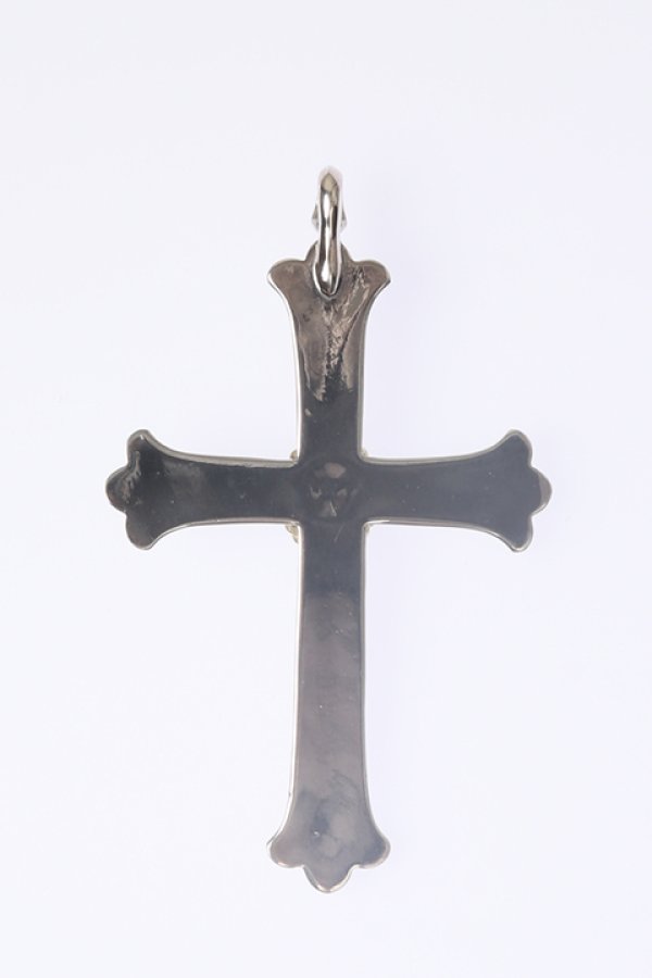 画像2: Taro Washimi タロウ ワシミ 鷲見太郎 《under bar限定ムーンストーン仕様》cross pendant/MOON STONE/K18 cup{-BCA} (2)