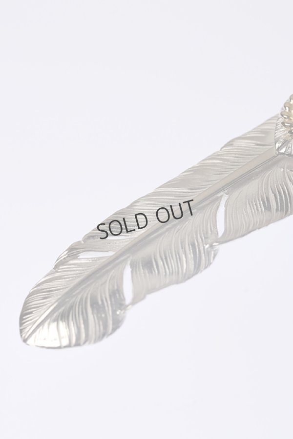 画像4: {SOLD}Taro Washimi タロウ ワシミ 鷲見太郎 《under bar限定ムーンストーン仕様》M feather 01/M heart feather 01/MOON STONE/K18 cup{-BCA} (4)