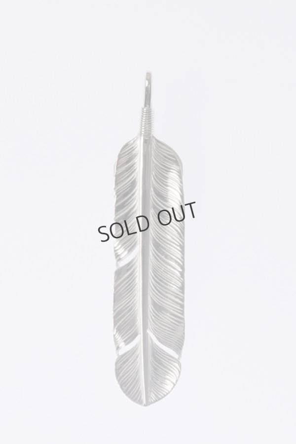 画像2: {SOLD}Taro Washimi タロウ ワシミ 鷲見太郎 《under bar限定ムーンストーン仕様》M feather 02/M heart feather 02/MOON STONE/K18 cup{-BCA} (2)