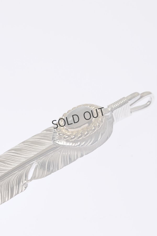 画像3: {SOLD}Taro Washimi タロウ ワシミ 鷲見太郎 《under bar限定ムーンストーン仕様》M feather 02/M heart feather 02/MOON STONE/K18 cup{-BCA} (3)