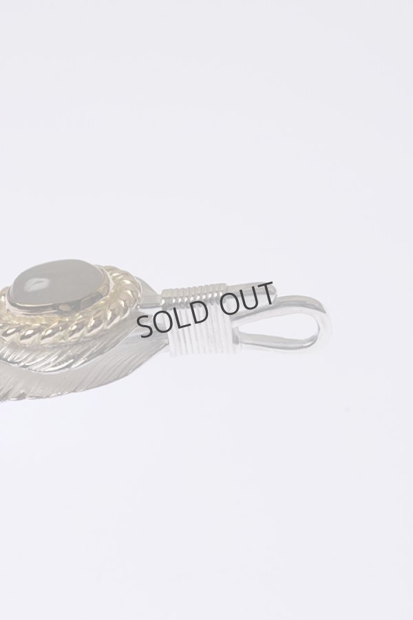 画像5: {SOLD}Taro Washimi タロウ ワシミ 鷲見太郎 《under bar限定ムーンストーン仕様》M feather 02/M heart feather 02/MOON STONE/K18 cup{-BCA} (5)