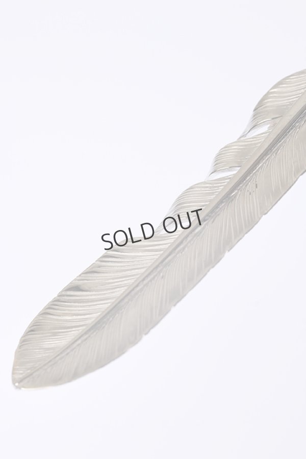 画像6: {SOLD}Taro Washimi タロウ ワシミ 鷲見太郎 《under bar限定ムーンストーン仕様》L old feather 01/MOON STONE{-BCA} (6)