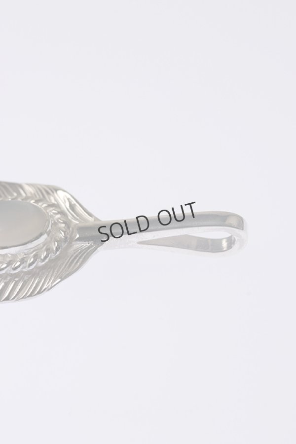 画像5: {SOLD}Taro Washimi タロウ ワシミ 鷲見太郎 《under bar限定ムーンストーン仕様》L old feather 02/MOON STONE{-BCA} (5)