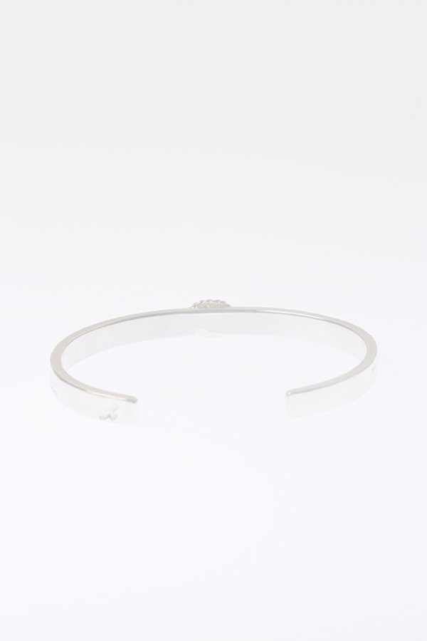 画像2:  {SOLD} Taro Washimi タロウ ワシミ 鷲見太郎 《under bar限定ムーンストーン仕様》M arabesque design 5mm bangle/MOON STONE/K18 cup {-BCA}  :WT-202310-23-F  (2)