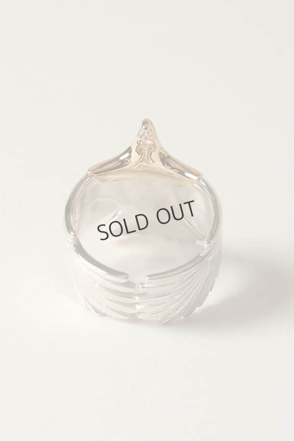 画像3: {SOLD}Taro Washimi タロウ ワシミ 鷲見太郎 eagle eg K18・925 ring/diamond{-BCA} (3)