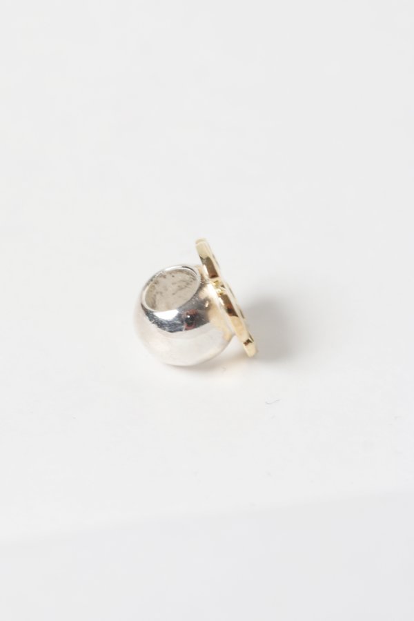 画像3: Taro Washimi タロウ ワシミ 鷲見太郎 Lビーズ/M K18 flower metal{-BES} (3)