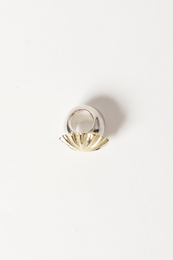 画像2: Taro Washimi タロウ ワシミ 鷲見太郎 Lビーズ/K18 concho07{-BES} (2)