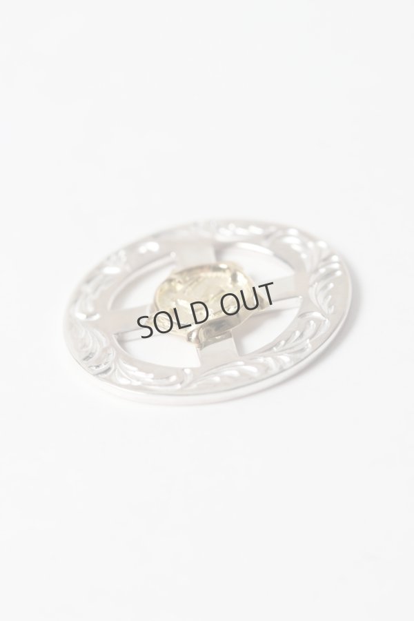 画像3: Taro Washimi タロウ ワシミ 鷲見太郎 唐草 medicine wheel/arabesque K18 eagle metal{-BES} (3)