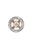 画像1: Taro Washimi タロウ ワシミ 鷲見太郎 唐草 medicine wheel/M K18 eagle metal{-BES} (1)