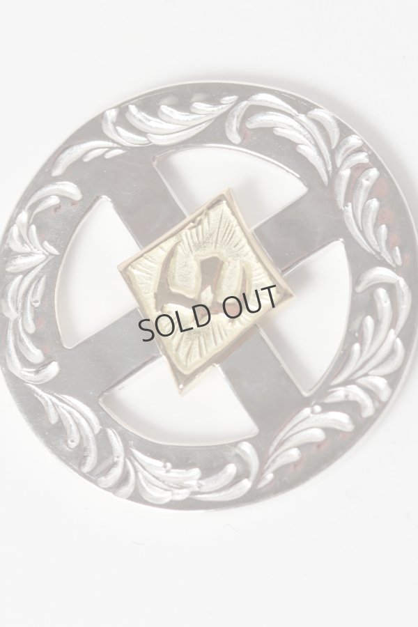 画像4: {SOLD}Taro Washimi タロウ ワシミ 鷲見太郎 唐草 medicine wheel/M K18 eagle metal{-BES}{E-06} (4)