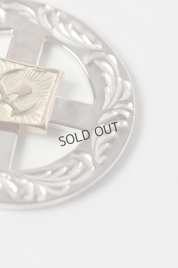 画像5: {SOLD}Taro Washimi タロウ ワシミ 鷲見太郎 唐草 medicine wheel/M K18 eagle metal{-BES}{E-06} (5)