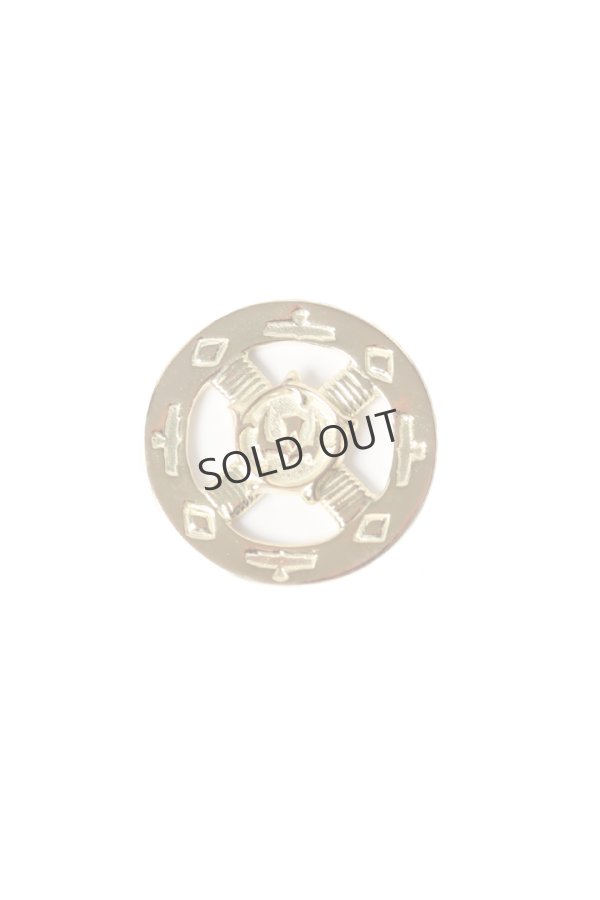 画像1: Taro Washimi タロウ ワシミ 鷲見太郎 eagle K18 medicine wheel/arabesque K18 eagle metal{-BES} (1)