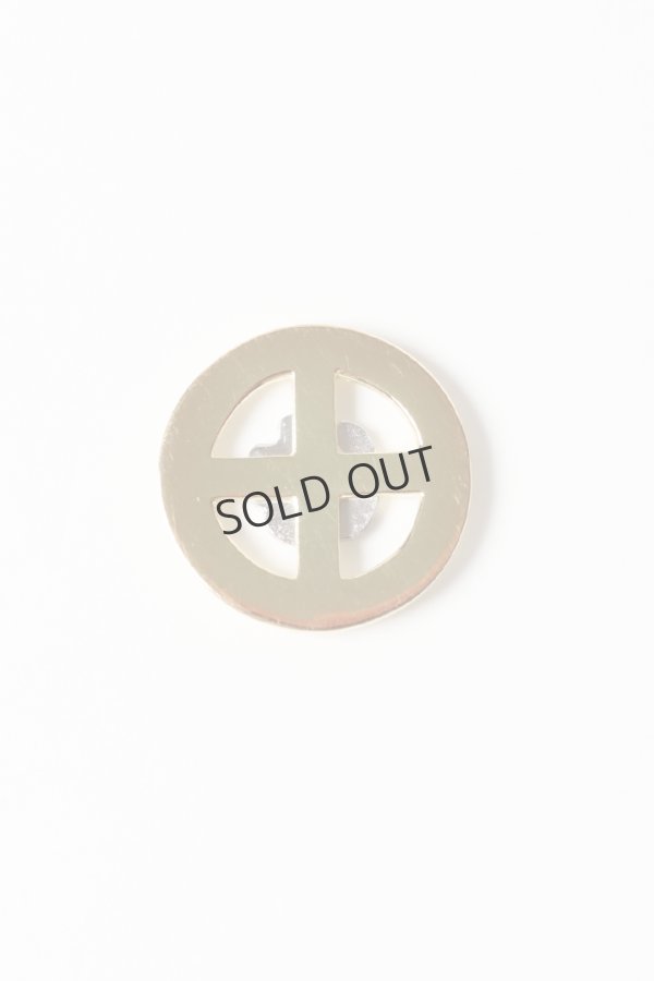 画像2: Taro Washimi タロウ ワシミ 鷲見太郎 唐草 K18 medicine wheel/S Pt900 flower metal{-BES} (2)