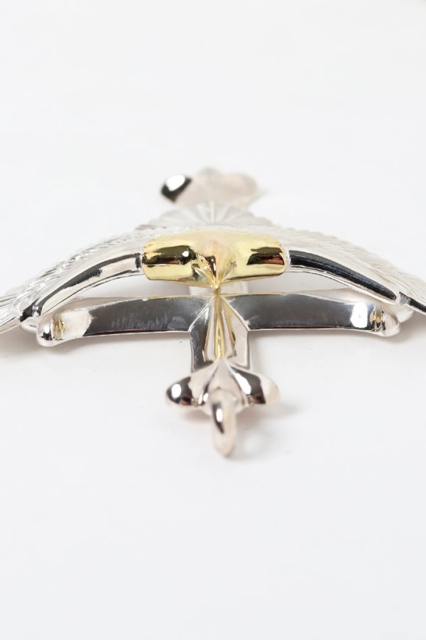 画像5: Taro Washimi タロウ ワシミ 鷲見太郎 cross pendant/eagle eg-02/K18・925 {-BES} (5)