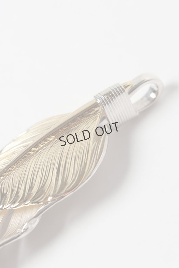 画像4: Taro Washimi タロウ ワシミ 鷲見太郎 L flight feather 01/L K18 flight heart feather 01 {-BES} (4)