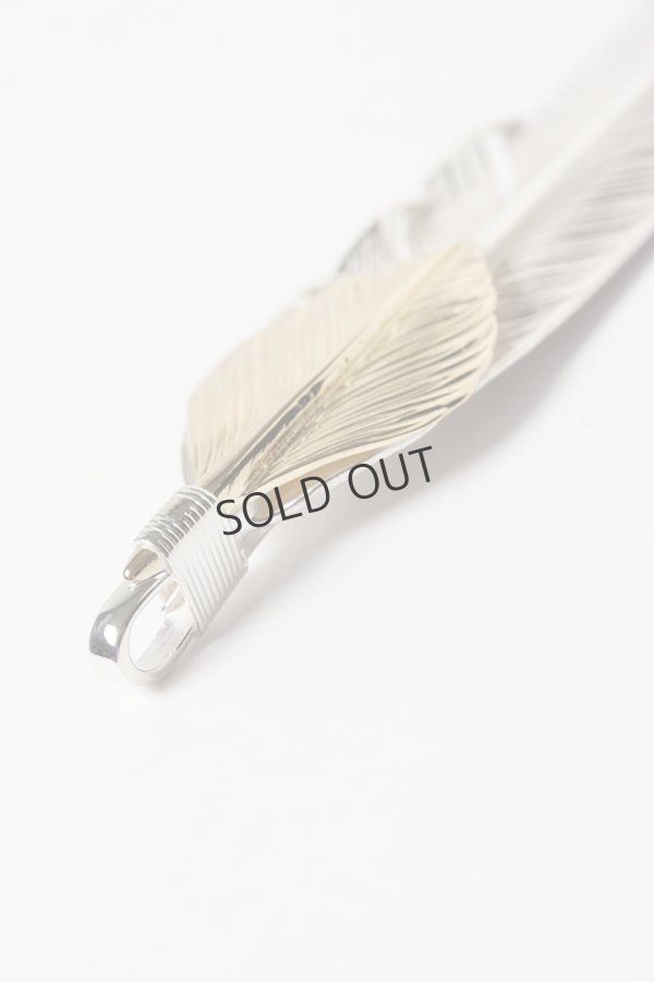 画像5: Taro Washimi タロウ ワシミ 鷲見太郎 L flight feather 01/L K18 flight heart feather 01 {-BES} (5)