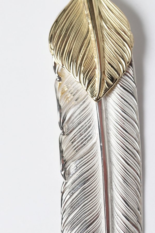 画像3: Taro Washimi タロウ ワシミ 鷲見太郎 L flight feather 02/L K18 flight heart feather 02{-BES} (3)