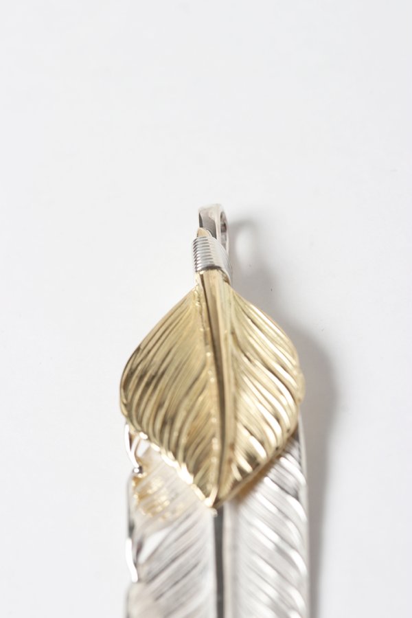 画像4: Taro Washimi タロウ ワシミ 鷲見太郎 L flight feather 02/L K18 flight heart feather 02{-BES} (4)