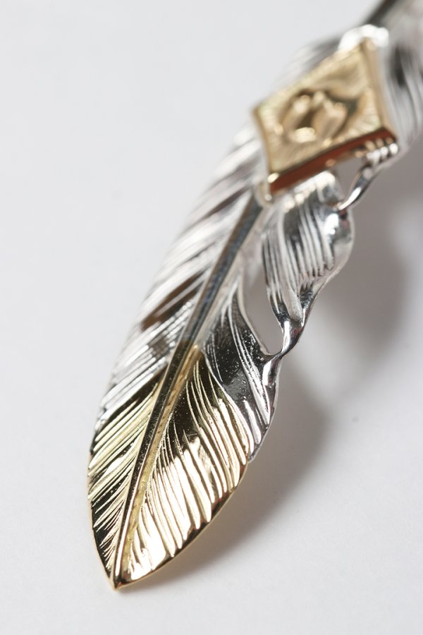 画像4: Taro Washimi タロウ ワシミ 鷲見太郎 S feather K18 top 01/M K18 eagle metal{-BES} (4)