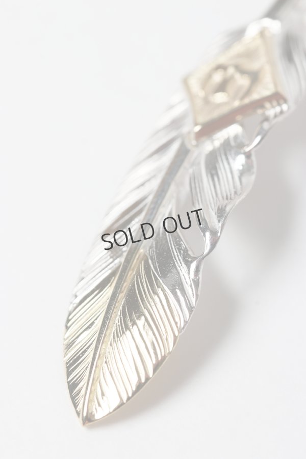 画像4: {SOLD}Taro Washimi タロウ ワシミ 鷲見太郎 S feather K18 top 01/M K18 eagle metal{-BES}{E-14}{E-36} (4)