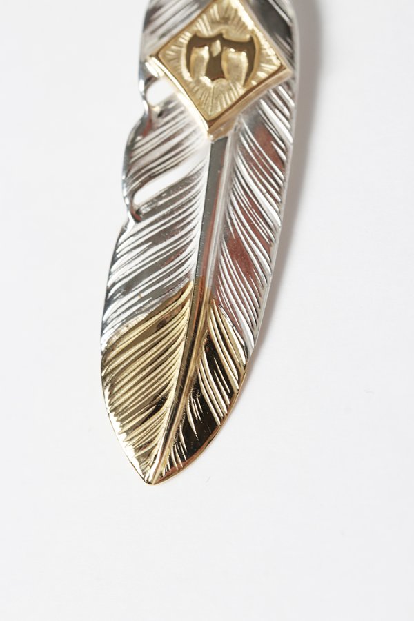 画像4: Taro Washimi タロウ ワシミ 鷲見太郎 S feather K18 top 02/M K18 eagle metal{-BES} (4)