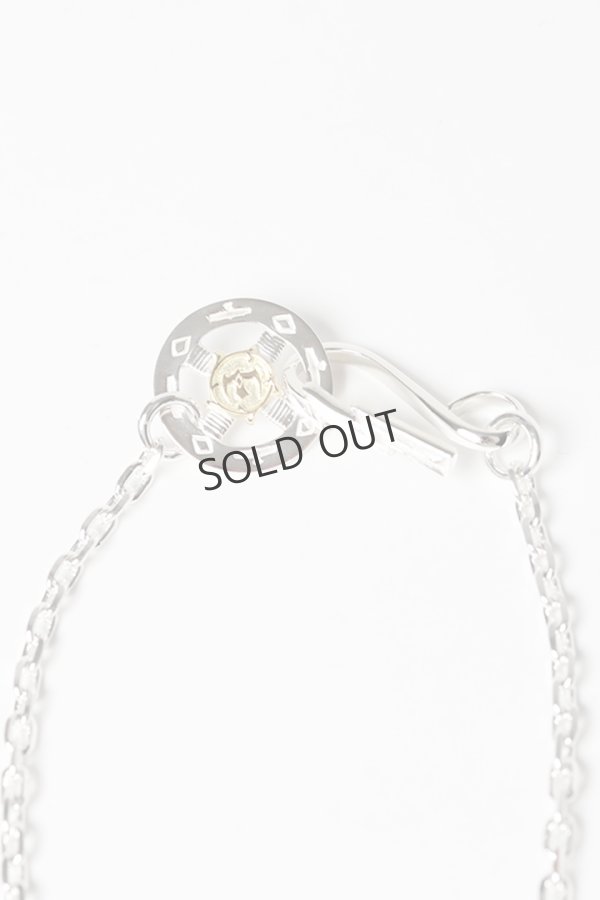 画像3: Taro Washimi タロウ ワシミ 鷲見太郎 thunder hook medicine wheel chain K 50/arabesque K18 eagle metal{-BES} (3)