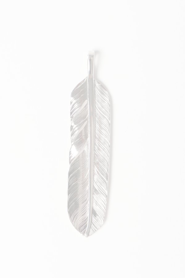 画像2:  {SOLD} Taro Washimi タロウ ワシミ 鷲見太郎 L arabesque flight feather 01/S K18 flower metal/ruby 2mm {-BES}  {E-21}  :WT-202504_21-F  (2)
