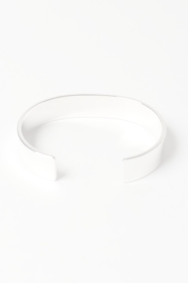 画像3:  {SOLD} Taro Washimi タロウ ワシミ 鷲見太郎 M plain bangle 12mm/M K18 flower metal {-BES}  {E-28}  :WT-202504_28-F  (3)
