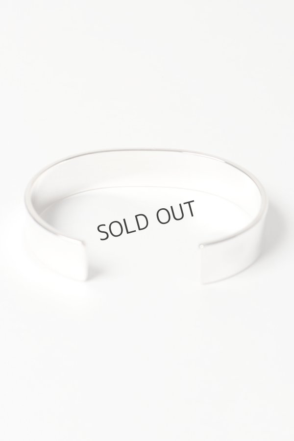 画像3: Taro Washimi タロウ ワシミ 鷲見太郎 M plain bangle 12mm/arabesque K18 eagle metal{-BES} (3)