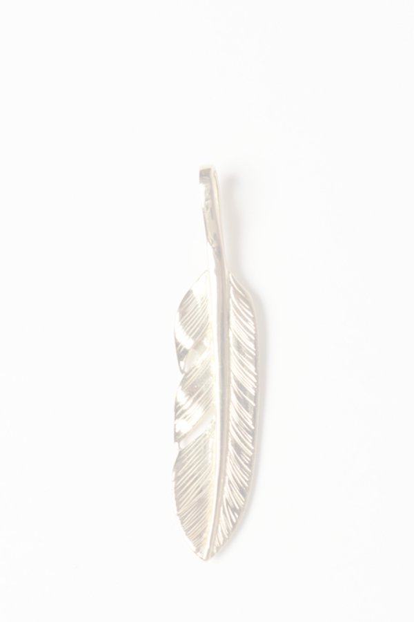 画像2:  {SOLD} Taro Washimi タロウ ワシミ 鷲見太郎 S K18 feather 01/arabesque K18 eagle metal {-BES}  {E-32}  :WT-202504_32-F  (2)