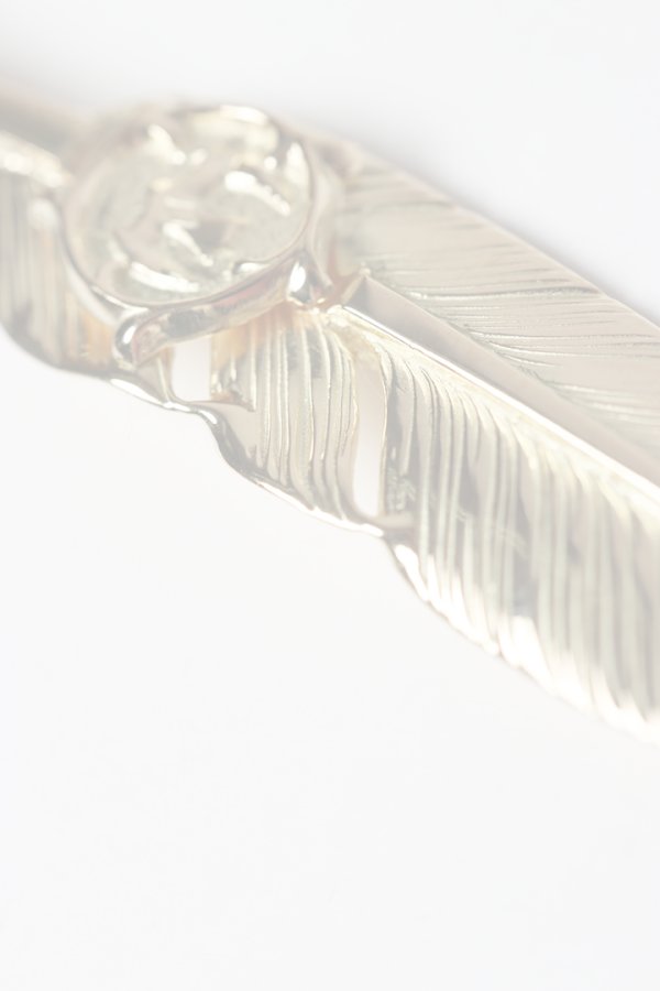 画像4:  {SOLD} Taro Washimi タロウ ワシミ 鷲見太郎 S K18 feather 02/arabesque K18 eagle metal {-BES}  {E-33}  :WT-202504_33-F  (4)