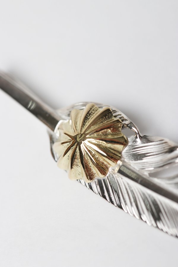 画像3: Taro Washimi タロウ ワシミ 鷲見太郎 S feather 01/K18 concho07{-BES} (3)