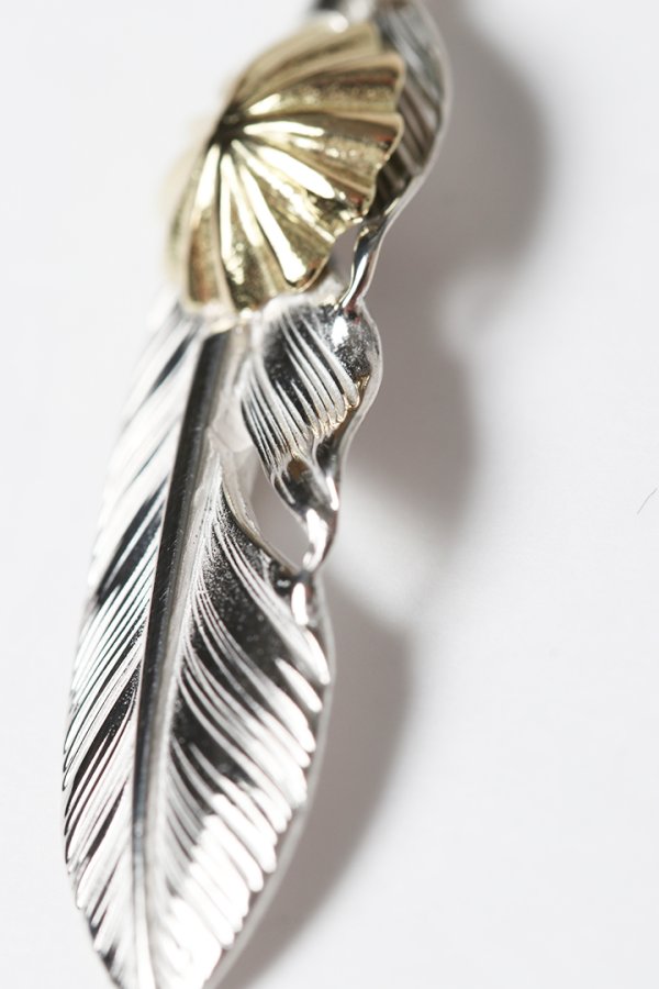 画像4: Taro Washimi タロウ ワシミ 鷲見太郎 S feather 01/K18 concho07{-BES} (4)