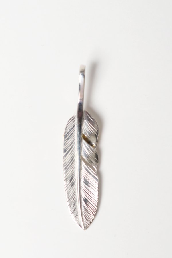 画像2: Taro Washimi タロウ ワシミ 鷲見太郎 S feather 02/K18 concho07{-BES} (2)