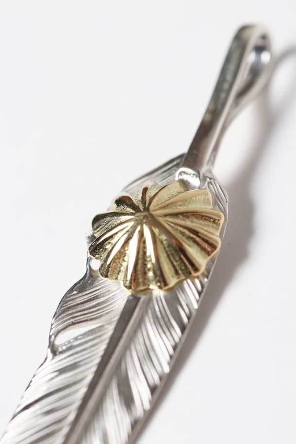 画像3: Taro Washimi タロウ ワシミ 鷲見太郎 S feather 02/K18 concho07{-BES} (3)