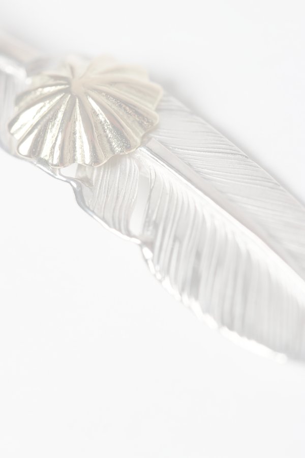 画像4:  {SOLD} Taro Washimi タロウ ワシミ 鷲見太郎 S feather 02/K18 concho07 {-BES}  {E-35}  :WT-202504_35-F  (4)