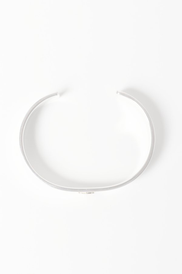 画像2:  {SOLD} Taro Washimi タロウ ワシミ 鷲見太郎 M plain bangle 10mm/arabesque K18 eagle metal {-BES}  {E-46}  :WT-202504_46-F  (2)