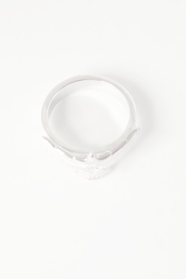 画像4:  {SOLD} Taro Washimi タロウ ワシミ 鷲見太郎 eg-05(SV925) SV925 arabesque mountain 5mm ring/diamond 2mm {-BEA}  :WT-202511_02-19  (4)