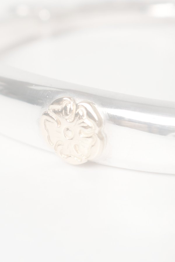 画像2:  {SOLD} Taro Washimi タロウ ワシミ 鷲見太郎 M eagle bangle/S K18 flower metal {-BEA}  :WT-202511_05-F  (2)
