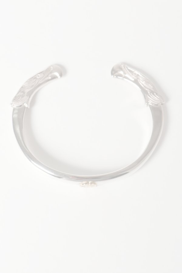 画像3:  {SOLD} Taro Washimi タロウ ワシミ 鷲見太郎 M eagle bangle/S K18 flower metal {-BEA}  :WT-202511_05-F  (3)